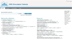 Desktop Screenshot of jds.jinr.ru