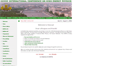 Desktop Screenshot of ichep06.jinr.ru